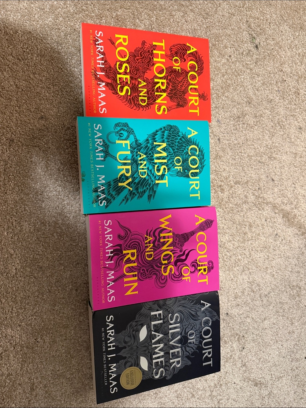 Acotar with Barnes and noble exclusive a court of silver flames - Picture 2 of 2